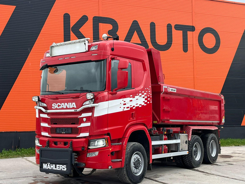 Scania R 500 4x4+2 RETARDER / BIG AXLE / BOX L=4743 mm - Самосвал: фото 1 Scania R 500 4x4+2 RETARDER / BIG AXLE / BOX L=4743 mm - Самосвал: фото 1