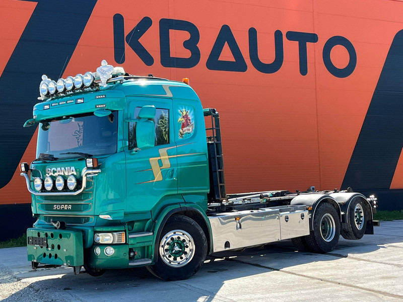 Scania R 520 6x2*4 JOAB L 20 ton / L=5200 mm / RETARDER - Крюковой мультилифт: фото 1 Scania R 520 6x2*4 JOAB L 20 ton / L=5200 mm / RETARDER - Крюковой мультилифт: фото 1