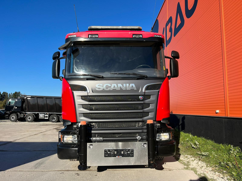Scania R 520 8x4 COMBI / HIAB 1058E-8 + JIB / PLATFORM L=6269 mm - Грузовик бортовой/ Платформа, Автоманипулятор: фото 3 Scania R 520 8x4 COMBI / HIAB 1058E-8 + JIB / PLATFORM L=6269 mm - Грузовик бортовой/ Платформа, Автоманипулятор: фото 3