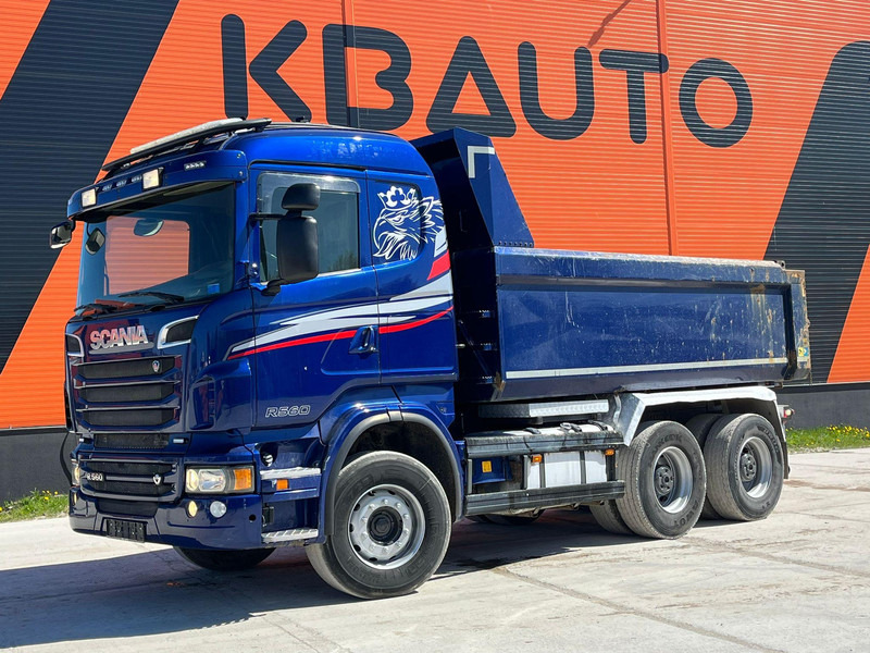 Scania R 560 6x4 RETARDER / FULL STEEL / BOX L=4595 mm - Самосвал: фото 1 Scania R 560 6x4 RETARDER / FULL STEEL / BOX L=4595 mm - Самосвал: фото 1