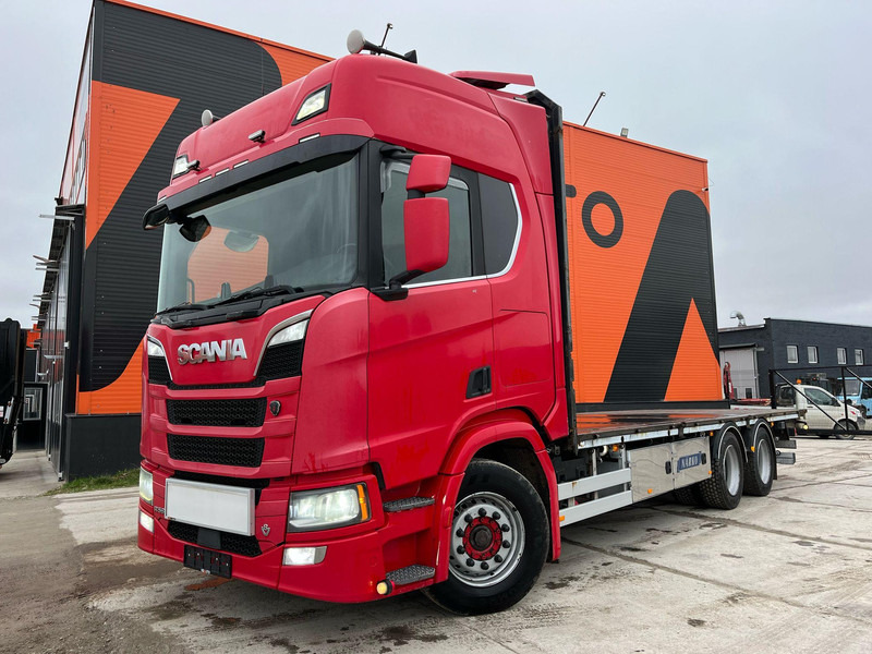 Scania R 580 6x2 RETARDER / 9 TON FRONT AXLE / PLATFORM L=7402 mm - Грузовик бортовой/ Платформа: фото 2 Scania R 580 6x2 RETARDER / 9 TON FRONT AXLE / PLATFORM L=7402 mm - Грузовик бортовой/ Платформа: фото 2