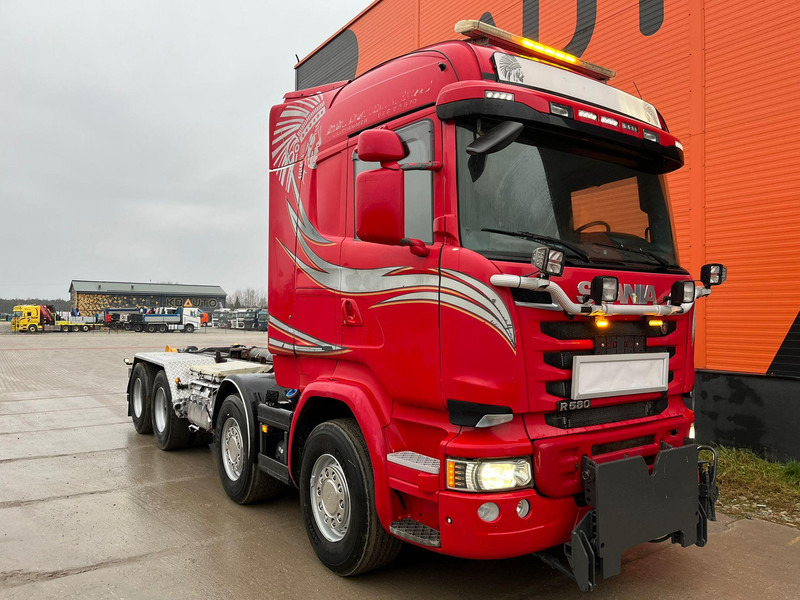 Scania R 580 8x4 PALFINGER / L=5600 mm / RETARDER - Крюковой мультилифт: фото 3 Scania R 580 8x4 PALFINGER / L=5600 mm / RETARDER - Крюковой мультилифт: фото 3