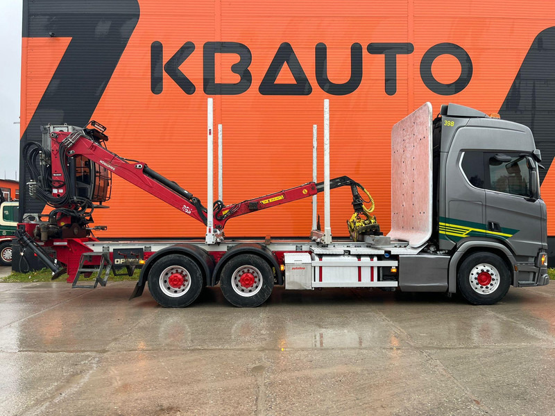 Scania R 650 6x4 RETARDER - Лесовоз, Автоманипулятор: фото 5 Scania R 650 6x4 RETARDER - Лесовоз, Автоманипулятор: фото 5