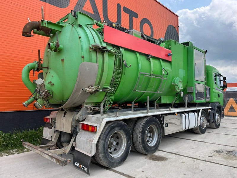 Scania R124 8x4 TANK 12000 l / VACUUM Disab P210/9 - 7800 m3/h / 1182 hours - Ассенизатор: фото 5 Scania R124 8x4 TANK 12000 l / VACUUM Disab P210/9 - 7800 m3/h / 1182 hours - Ассенизатор: фото 5