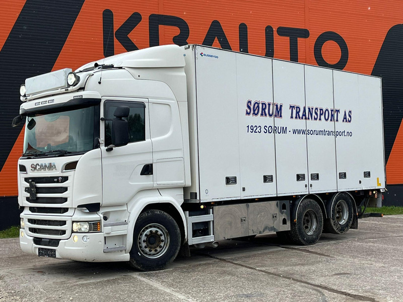 Scania R520 6x2 ADR AT / RETARDER / BOX L=6937 mm - Грузовик с закрытым кузовом: фото 1 Scania R520 6x2 ADR AT / RETARDER / BOX L=6937 mm - Грузовик с закрытым кузовом: фото 1