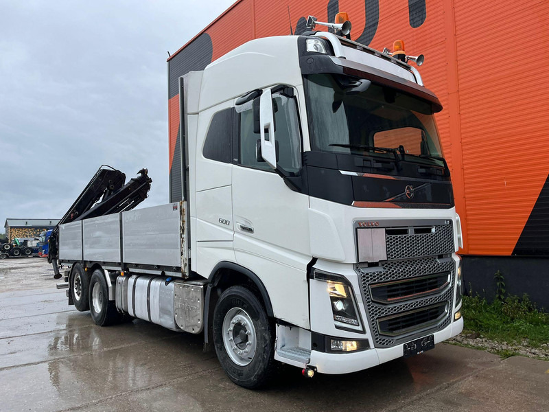 Volvo FH 16 600 6x2*4 HIAB 166E-5 HIPRO / PLATFORM L=6309 mm - Грузовик бортовой/ Платформа, Автоманипулятор: фото 4 Volvo FH 16 600 6x2*4 HIAB 166E-5 HIPRO / PLATFORM L=6309 mm - Грузовик бортовой/ Платформа, Автоманипулятор: фото 4