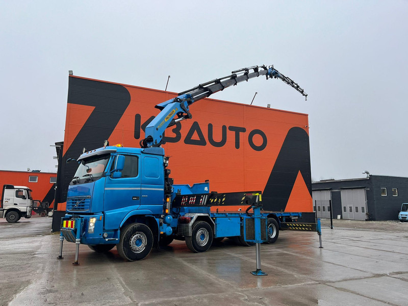 Volvo FH 16 660 8x4 PK60002 + JIB / PLATFORM L=6232 mm - Грузовик бортовой/ Платформа, Автоманипулятор: фото 1 Volvo FH 16 660 8x4 PK60002 + JIB / PLATFORM L=6232 mm - Грузовик бортовой/ Платформа, Автоманипулятор: фото 1
