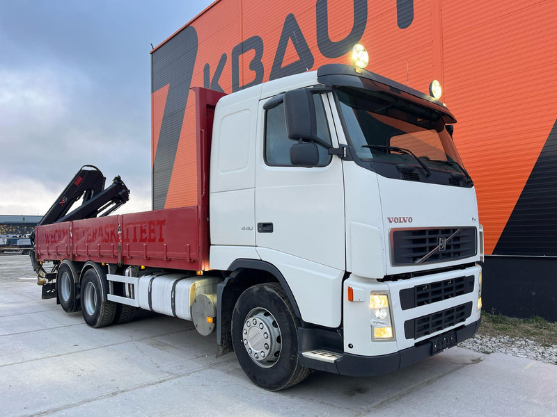 Volvo FH 440 6x2 HIAB 122D-3 / PLATFORM L=7045 mm - Грузовик бортовой/ Платформа, Автоманипулятор: фото 4 Volvo FH 440 6x2 HIAB 122D-3 / PLATFORM L=7045 mm - Грузовик бортовой/ Платформа, Автоманипулятор: фото 4