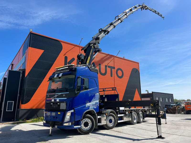 Volvo FH 460 8x2*6 PK78002 + JIB + WINCH / PLATFORM L=7190 mm - Грузовик бортовой/ Платформа, Автоманипулятор: фото 1 Volvo FH 460 8x2*6 PK78002 + JIB + WINCH / PLATFORM L=7190 mm - Грузовик бортовой/ Платформа, Автоманипулятор: фото 1