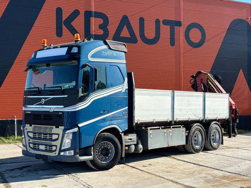 Volvo FH 500 6x2 PALFINGER PK 23001 EH / PLATFORM L=6192 mm - Грузовик бортовой/ Платформа, Автоманипулятор: фото 1 Volvo FH 500 6x2 PALFINGER PK 23001 EH / PLATFORM L=6192 mm - Грузовик бортовой/ Платформа, Автоманипулятор: фото 1