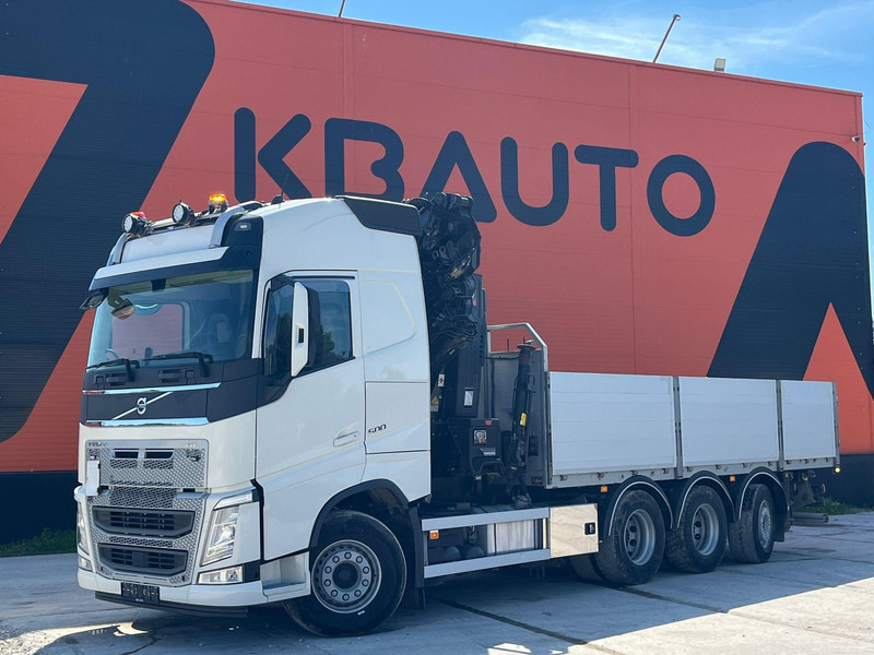 Volvo FH 500 8x4*4 HIAB 408E-6 + JIB / PLATFORM L=6434 mm - Грузовик бортовой/ Платформа, Автоманипулятор: фото 2 Volvo FH 500 8x4*4 HIAB 408E-6 + JIB / PLATFORM L=6434 mm - Грузовик бортовой/ Платформа, Автоманипулятор: фото 2