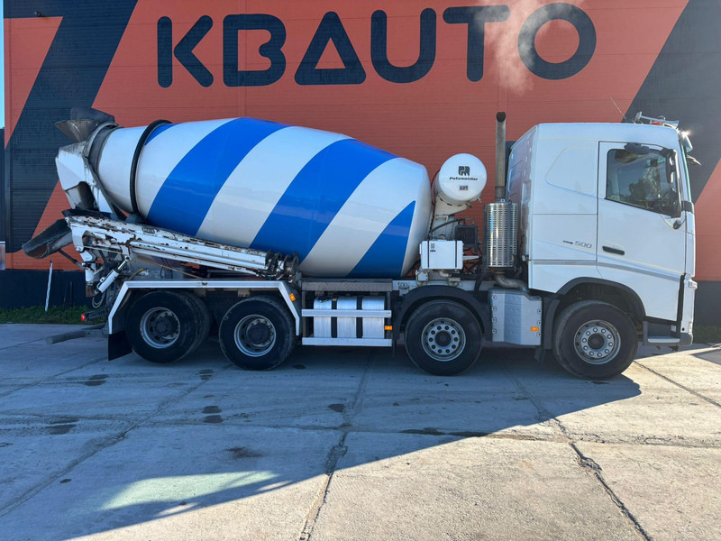 Volvo FH 500 8x4 INTERMIX 10 m3 + CHUTE / TANDEM AXLE LIFT - Автобетоносмеситель: фото 4 Volvo FH 500 8x4 INTERMIX 10 m3 + CHUTE / TANDEM AXLE LIFT - Автобетоносмеситель: фото 4