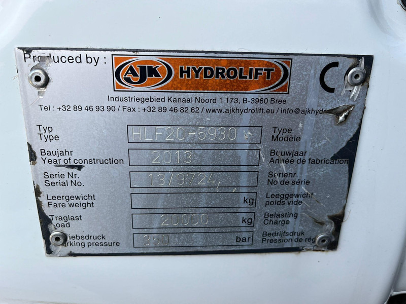 Крюковой мультилифт Volvo FH 540 8x4*4 AJK 20 ton / L=5700 mm: фото 14 Крюковой мультилифт Volvo FH 540 8x4*4 AJK 20 ton / L=5700 mm: фото 14