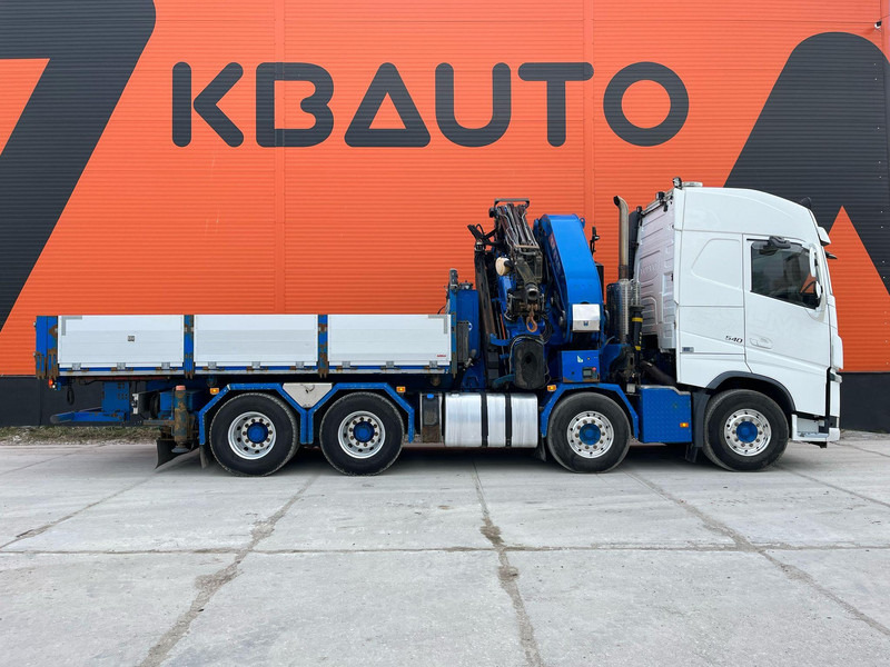 Volvo FH 540 8x4 COMBI / PLATFORM + TRACTOR / EFFER 955/8S + JIB + WINCH / PLATFORM L=5104 mm - Грузовик бортовой/ Платформа, Автоманипулятор: фото 5 Volvo FH 540 8x4 COMBI / PLATFORM + TRACTOR / EFFER 955/8S + JIB + WINCH / PLATFORM L=5104 mm - Грузовик бортовой/ Платформа, Автоманипулятор: фото 5