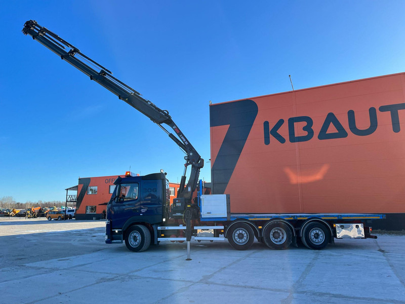 Грузовик бортовой/ Платформа, Автоманипулятор Volvo FM 460 8x2*6 HIAB 302E-6 / PLATFORM L=6720 mm: фото 11