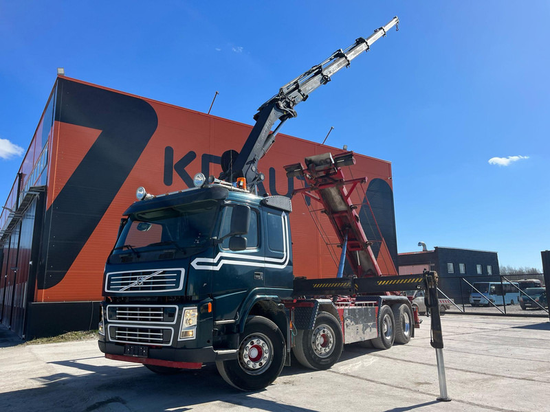 Volvo FM 480 8x2 HIAB 288 EP-5 HIPRO / WIRE LIFT L=5200 mm - Тросовый мультилифт, Автоманипулятор: фото 1 Volvo FM 480 8x2 HIAB 288 EP-5 HIPRO / WIRE LIFT L=5200 mm - Тросовый мультилифт, Автоманипулятор: фото 1
