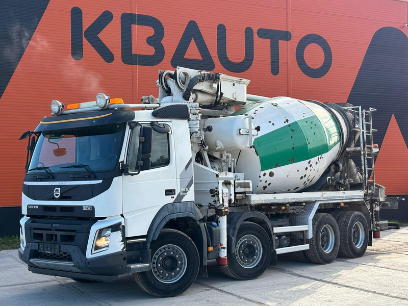 Volvo FMX 500 8x4 PUMI 24-3 - 24 m - 2303 hours / 7 m3 / FULL STEEL - Автобетоносмеситель: фото 2 Volvo FMX 500 8x4 PUMI 24-3 - 24 m - 2303 hours / 7 m3 / FULL STEEL - Автобетоносмеситель: фото 2
