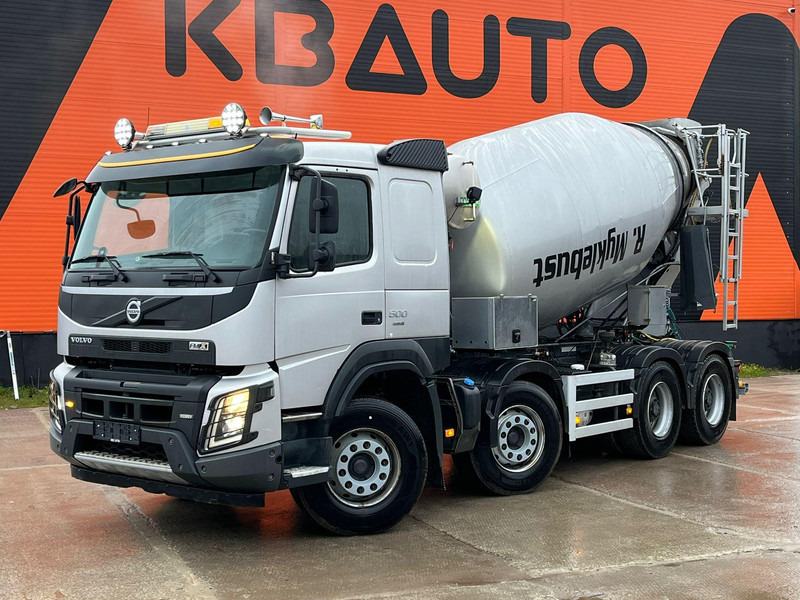 Volvo FMX 500 8x4 SARAKA HR-11 / 10 m3 + CHUTE 10 m / TANDEM AXLE LIFT - Автобетоносмеситель: фото 1 Volvo FMX 500 8x4 SARAKA HR-11 / 10 m3 + CHUTE 10 m / TANDEM AXLE LIFT - Автобетоносмеситель: фото 1