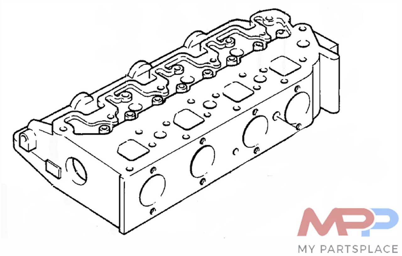 Perkins Cilinderkop - 103-09/103-10 KC KD Perkins (nieuw) - Головка блока: фото 1 Perkins Cilinderkop - 103-09/103-10 KC KD Perkins (nieuw) - Головка блока: фото 1
