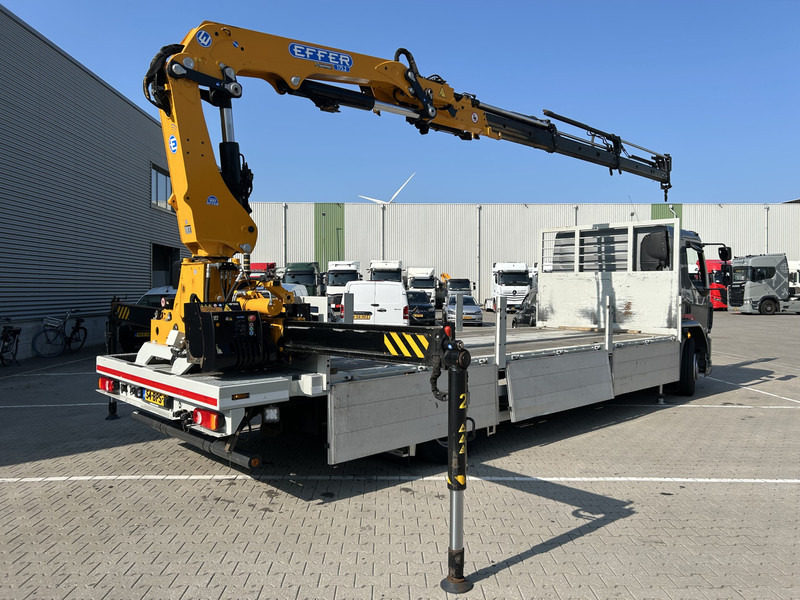 DAF LF 320 FA / Effer 175.2/c3s Crane / 363 dkm / Plateau / APK TUV 08-25 - Автоманипулятор: фото 2 DAF LF 320 FA / Effer 175.2/c3s Crane / 363 dkm / Plateau / APK TUV 08-25 - Автоманипулятор: фото 2