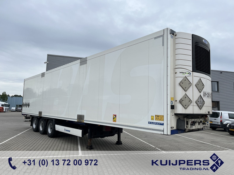 Полуприцеп-рефрижератор Krone Coolliner / Carrier Vector 1950 / Frigo Box / BPW Drum / APK TUV 04-26: фото 1
