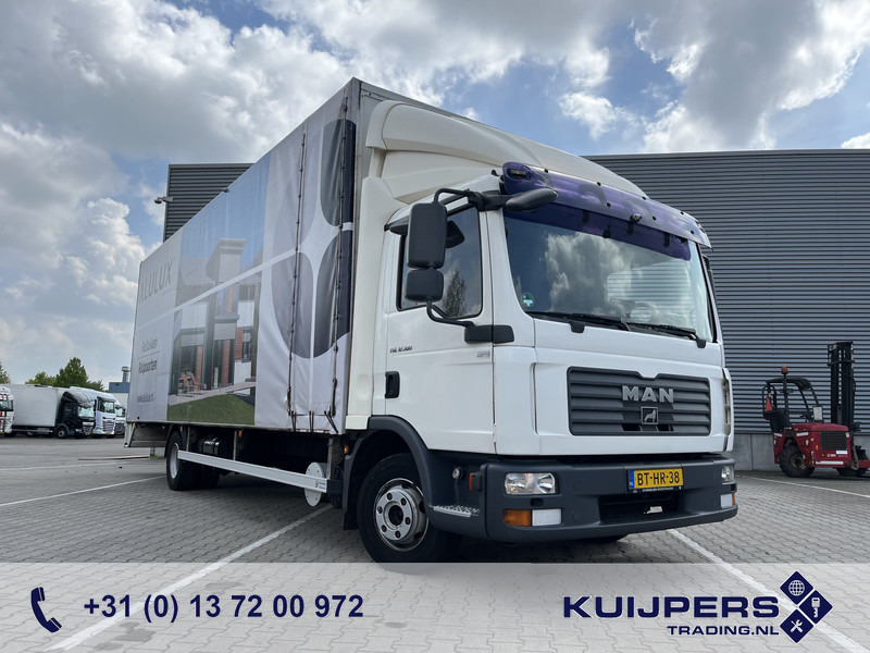 MAN TGL 12.180 / 12 Ton / 781 dkm / Oil Leak / Canvas Box / NL Truck - Грузовик с закрытым кузовом: фото 1 MAN TGL 12.180 / 12 Ton / 781 dkm / Oil Leak / Canvas Box / NL Truck - Грузовик с закрытым кузовом: фото 1