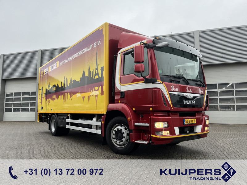 MAN TGM 18.250 Euro 6 / 18 Ton / 639 dkm / Box / Loadlift / APK TUV 12-25 - Грузовик с закрытым кузовом: фото 1 MAN TGM 18.250 Euro 6 / 18 Ton / 639 dkm / Box / Loadlift / APK TUV 12-25 - Грузовик с закрытым кузовом: фото 1