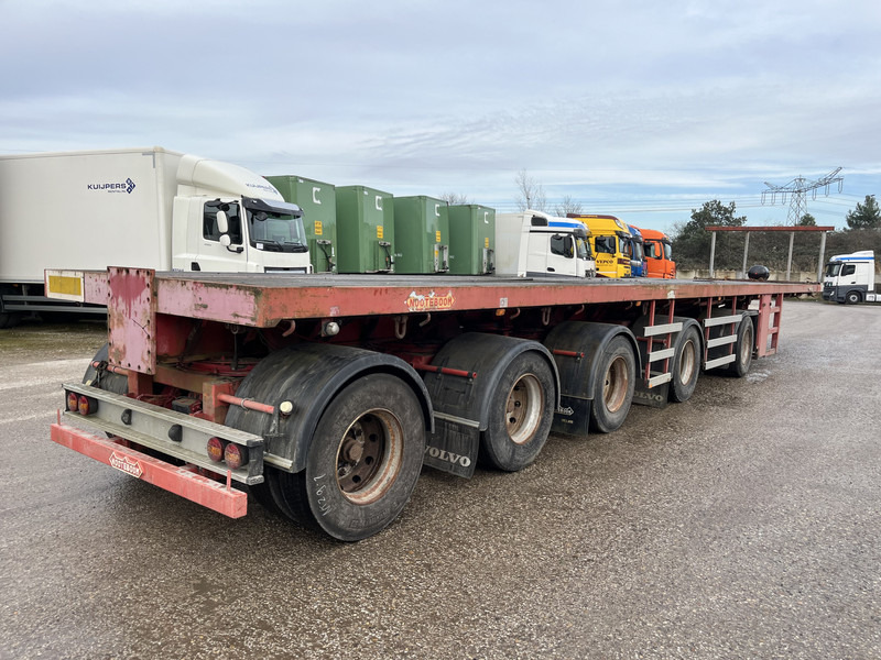 Nooteboom OVB-90-05 / 5 axle 12 Ton Hydraulic / BPW Drum / Ballast Trailer - Полуприцеп бортовой/ Платформа: фото 2 Nooteboom OVB-90-05 / 5 axle 12 Ton Hydraulic / BPW Drum / Ballast Trailer - Полуприцеп бортовой/ Платформа: фото 2