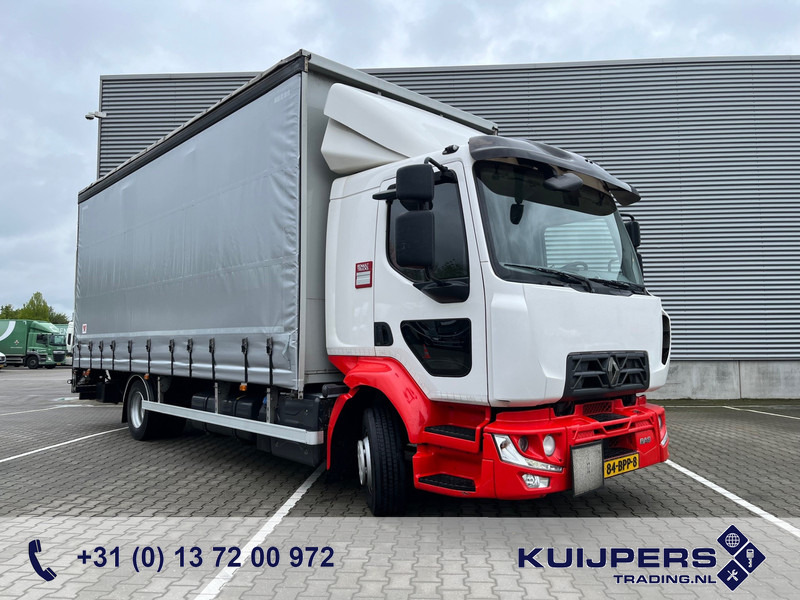 Renault D 210 Euro 6 / 12 Ton / 282 dkm / Schuifzeil / Laadklep / APK TUV 07-25 - Тентованный грузовик: фото 1 Renault D 210 Euro 6 / 12 Ton / 282 dkm / Schuifzeil / Laadklep / APK TUV 07-25 - Тентованный грузовик: фото 1