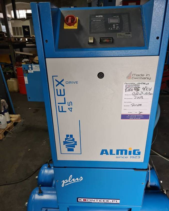 Воздушный компрессор Kompresor śrubowy Almig Flex 4S, 4 kw: фото 1
