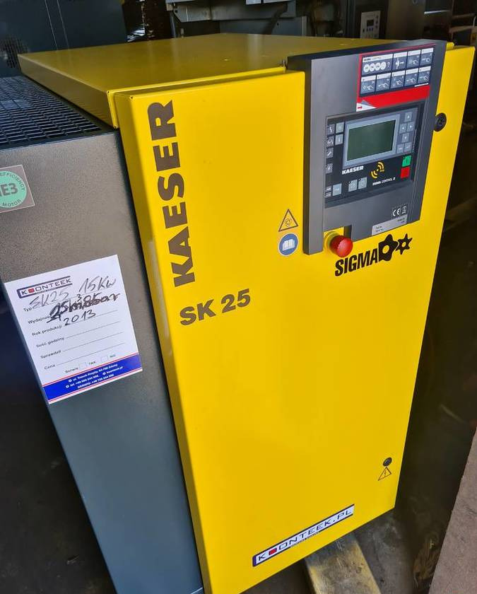Kompresor śrubowy KAESER SK 25 15 kw - Воздушный компрессор: фото 5 Kompresor śrubowy KAESER SK 25 15 kw - Воздушный компрессор: фото 5