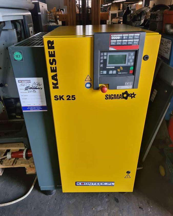 Kompresor śrubowy KAESER SK 25 15 kw - Воздушный компрессор: фото 2 Kompresor śrubowy KAESER SK 25 15 kw - Воздушный компрессор: фото 2