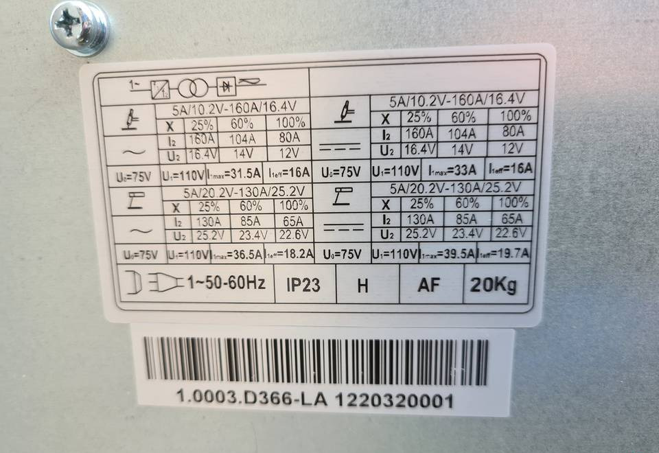 Новый Сварочное оборудование Spawarka WELDKAR MULTIGMAW Mig, Mag, Mma, Tig 200 A: фото 6