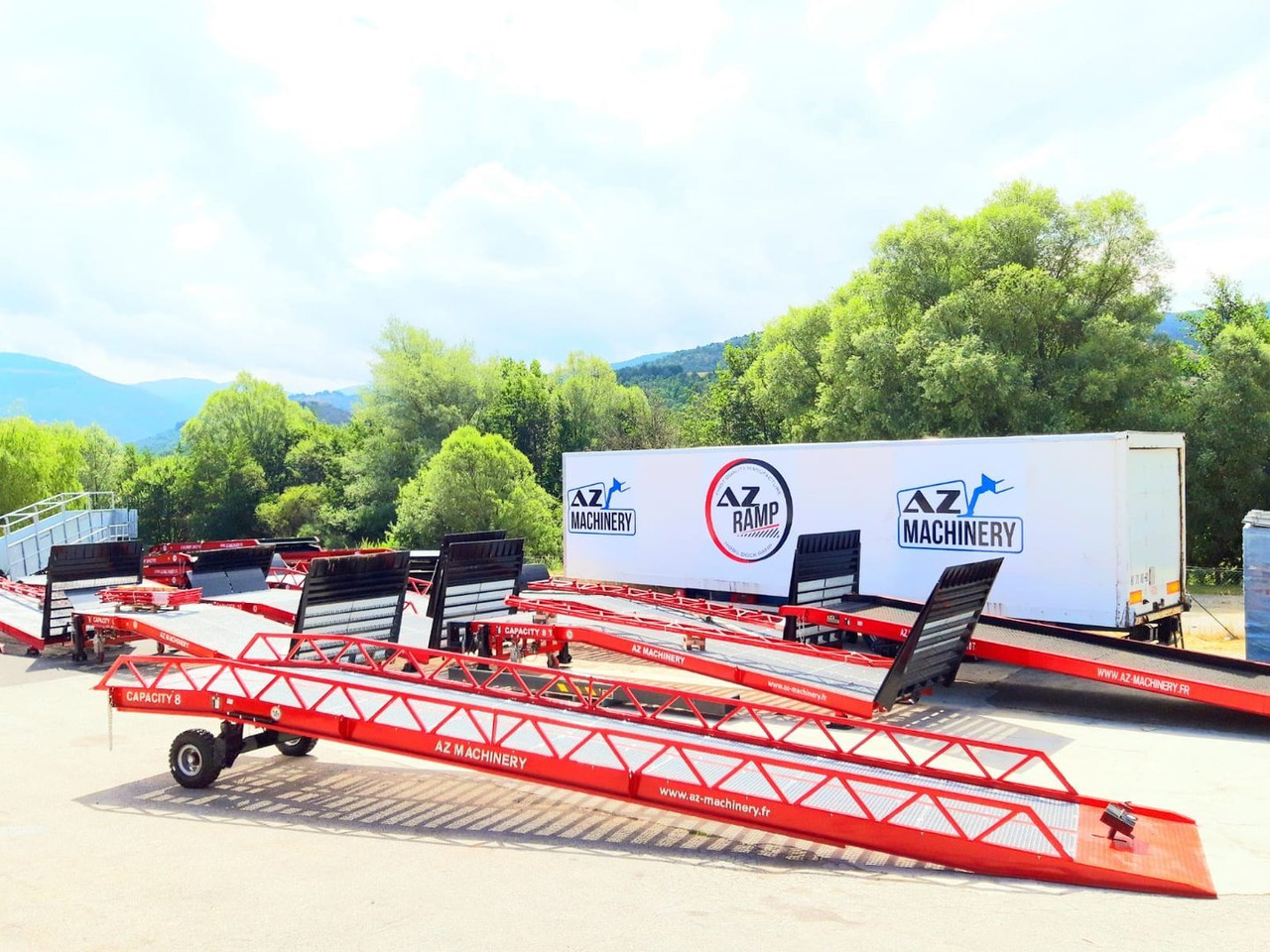 **RENTAL** AZ RAMP-EASY XL-8 . Mobil Loading Ramp WIDE With Level Off, 8 t Capacity - Погрузочная рампа: фото 5 **RENTAL** AZ RAMP-EASY XL-8 . Mobil Loading Ramp WIDE With Level Off, 8 t Capacity - Погрузочная рампа: фото 5