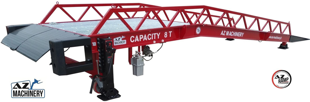 **RENTAL** Loading Ramp with with hydraulic tilting bridge - AZ RAMP - STAR- 8T. 8 ton capacity - Погрузочная рампа: фото 1 **RENTAL** Loading Ramp with with hydraulic tilting bridge - AZ RAMP - STAR- 8T. 8 ton capacity - Погрузочная рампа: фото 1