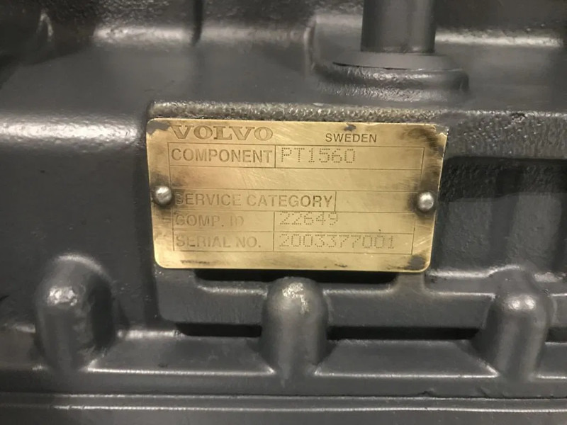 Volvo PT1560 22518, 22545, 22649 Rebuilt - Коробка передач для Сочленённых самосвалов: фото 4 Volvo PT1560 22518, 22545, 22649 Rebuilt - Коробка передач для Сочленённых самосвалов: фото 4