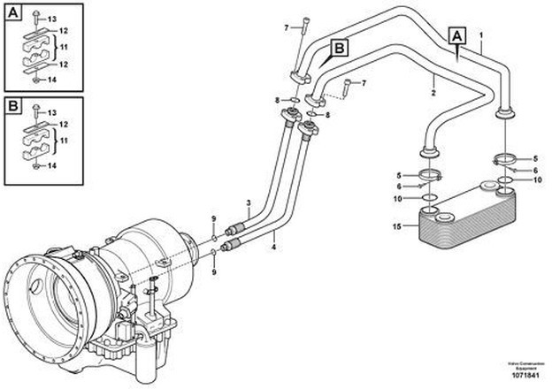 Volvo nieuwe Oliekoeler voe11033628 voe11110107 - Коробка передач и запчасти для Сочленённых самосвалов: фото 2 Volvo nieuwe Oliekoeler voe11033628 voe11110107 - Коробка передач и запчасти для Сочленённых самосвалов: фото 2