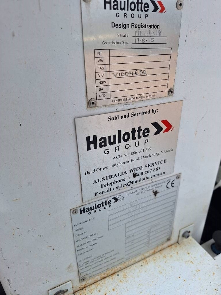 Вертикальный мачтовый подъемник Haulotte Star 10 uudet akut !!: фото 11