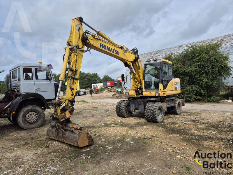 Komatsu PW160-7 - Колёсный экскаватор: фото 1 Komatsu PW160-7 - Колёсный экскаватор: фото 1