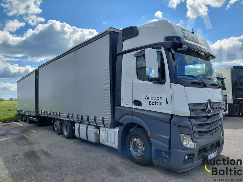 Mercedes-Benz Actros - Тентованный грузовик: фото 1 Mercedes-Benz Actros - Тентованный грузовик: фото 1