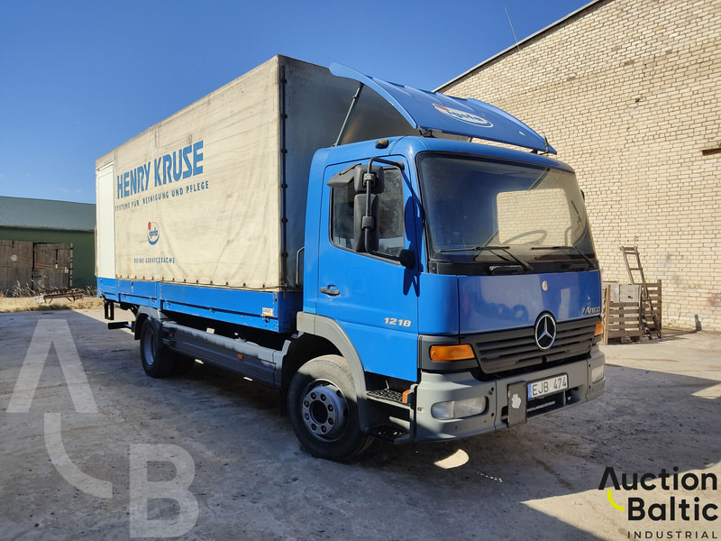 Mercedes-Benz Atego 1218 - Тентованный грузовик: фото 1 Mercedes-Benz Atego 1218 - Тентованный грузовик: фото 1