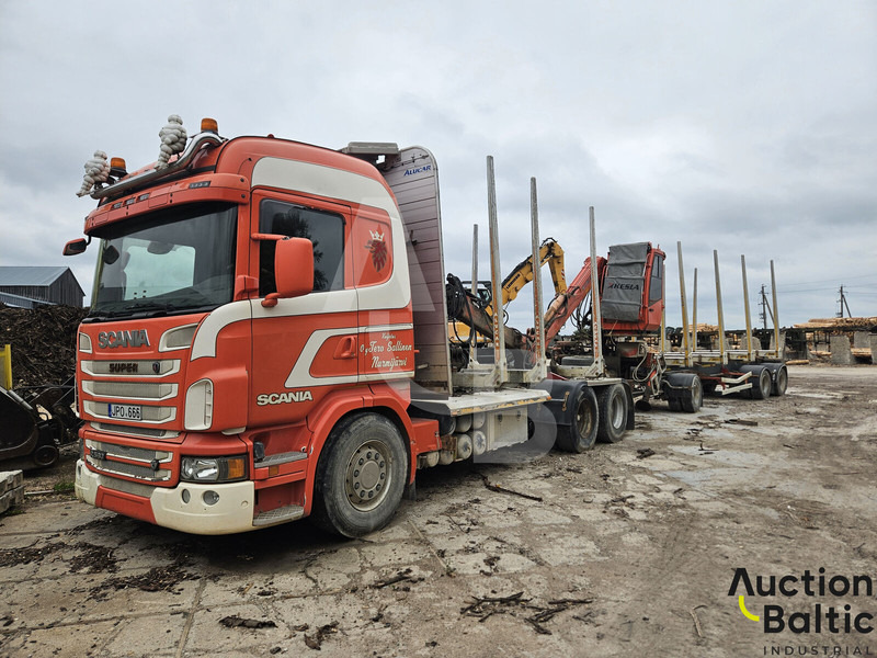 Scania R 560 - Лесной прицеп: фото 1 Scania R 560 - Лесной прицеп: фото 1