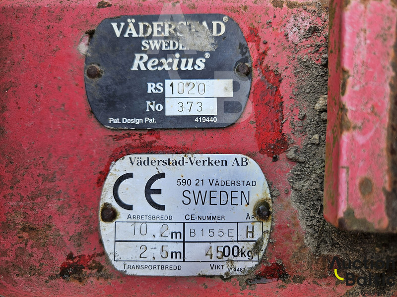 Культиватор Vaderstad Rexius RS1020: фото 14