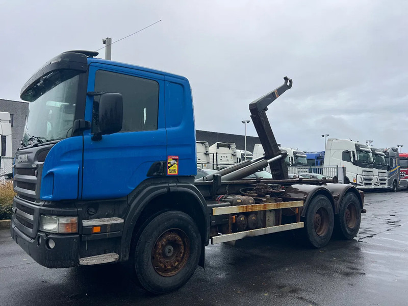 Крюковой мультилифт Scania P420 Belgian truck**205.000km**Retarder full steel**: фото 8