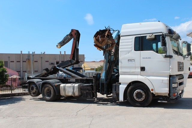 MAN TGA 26.360 FG 6x2 LL GERGEN Abroll + Penz Kran - Крюковой мультилифт, Автоманипулятор: фото 4 MAN TGA 26.360 FG 6x2 LL GERGEN Abroll + Penz Kran - Крюковой мультилифт, Автоманипулятор: фото 4