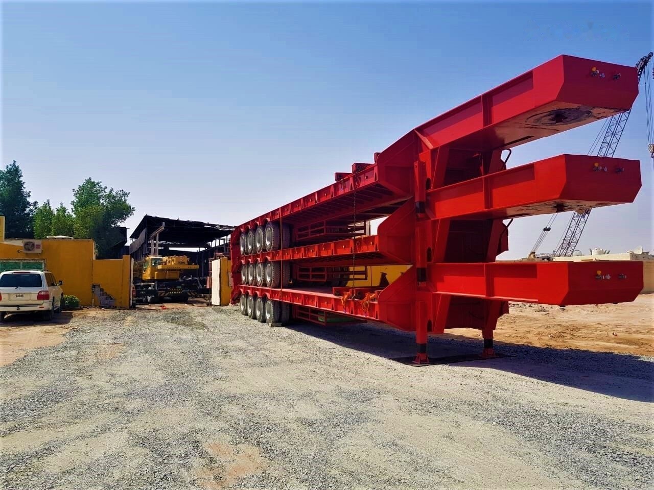 Новый Низкорамный полуприцеп AME 80 Ton Lowbed from Manufacturer Company: фото 9