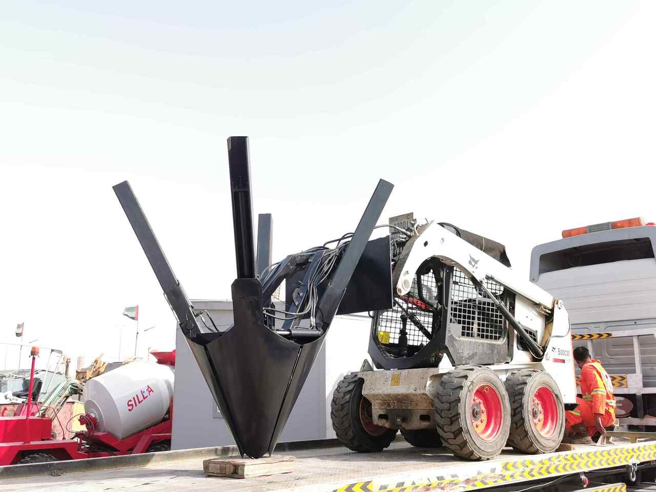Новый Навесное оборудование для Мини-погрузчиков с бортовым поворотом AME Tree Spade: фото 20