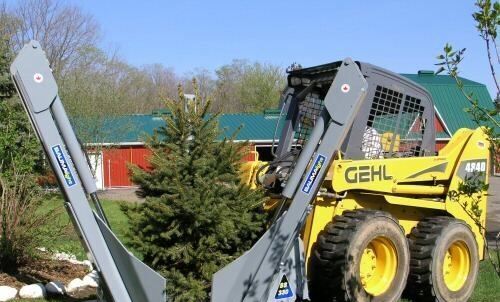 Новый Навесное оборудование для Мини-погрузчиков с бортовым поворотом AME Tree Spade: фото 6