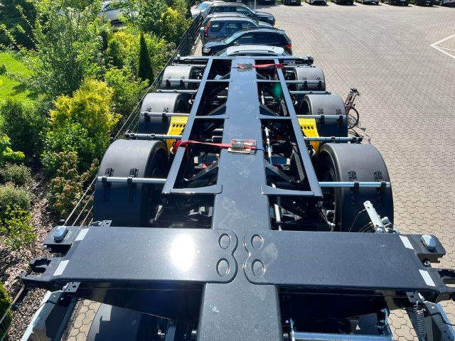 Полуприцеп-контейнеровоз/ Сменный кузов D-TEC Containerchassis Flexitrailer: фото 6