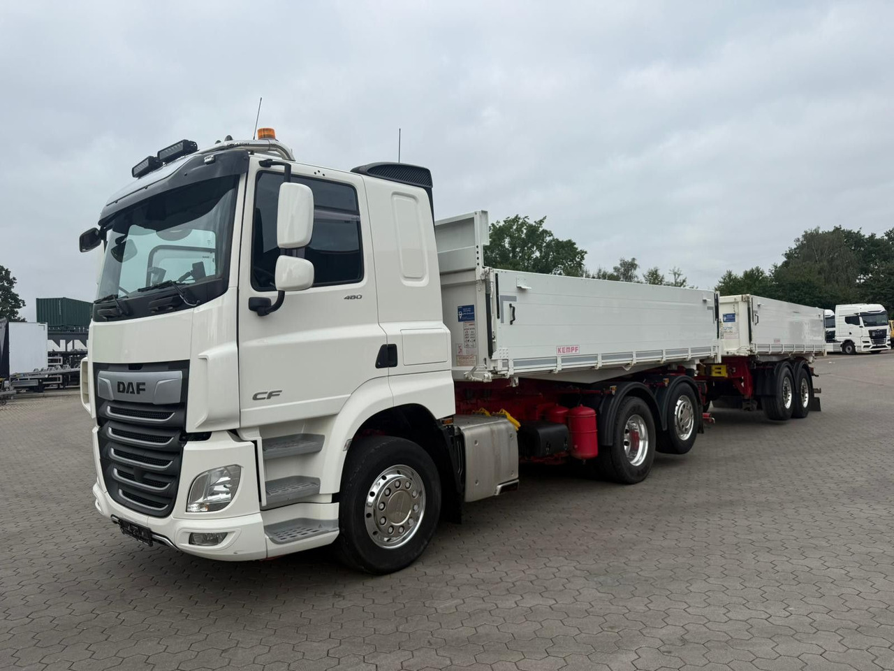 DAF CF 480 FAN 6x2 Dreiseitenkipper Inkl. Anhänger - Самосвал: фото 2 DAF CF 480 FAN 6x2 Dreiseitenkipper Inkl. Anhänger - Самосвал: фото 2
